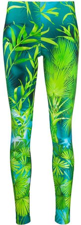 Jungle print leggings
