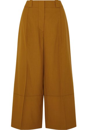 Marni | Cropped wool wide-leg pants | NET-A-PORTER.COM