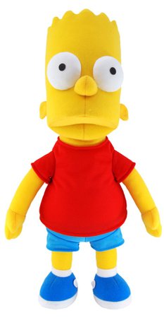 Bart Simpson stuffed plushie
