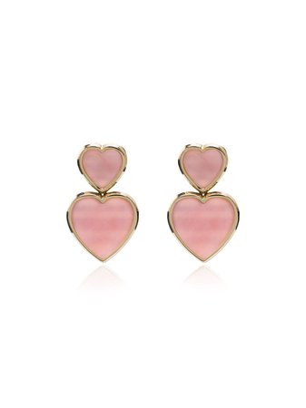 Retrouvai Opal Heart Earrings | Farfetch.com