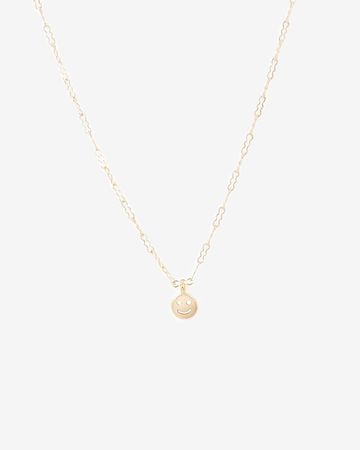 Gilbert Gold Smiley Delicate Necklace
