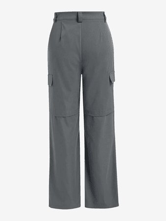 cargo pants grey