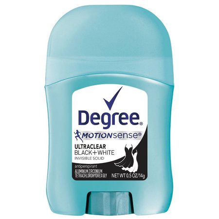 Degree Ultraclear Black + White Pure Clean Antiperspirant & Deodorant Stick - Trial Size - 0.5oz : Target