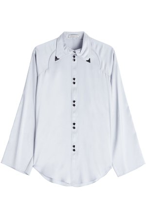 Shirt with Embellished Collar Gr. FR 40