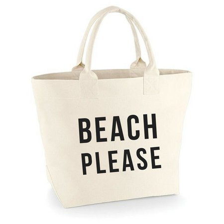 Beach Please Beach Bag Deck Bag Cream Deck Bag Rose | Etsy