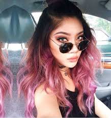 black hair ombre pink - Google Search
