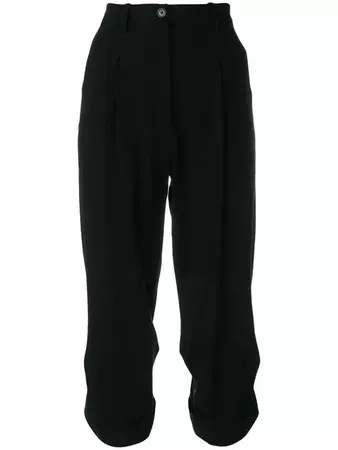 Ann Demeulemeester Cropped Trousers
