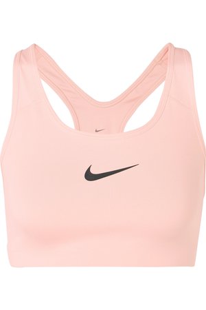 Nike | Swoosh stretch sports bra | NET-A-PORTER.COM