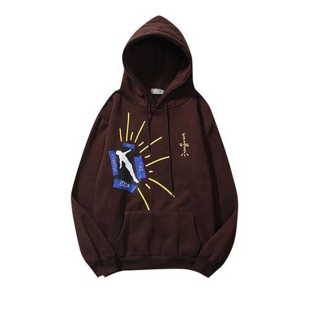 Cactus Jack by Travis Scott Highest In The Room Not For Decoding Hoodie 'Brown' - Cactus Jack by Travis Scott - TS DIVE HOODIE BROW | GOAT