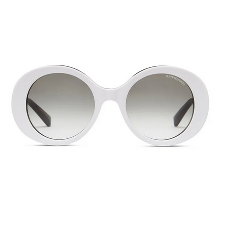 Oliver Goldsmith 1960s 001 Sunglasses White