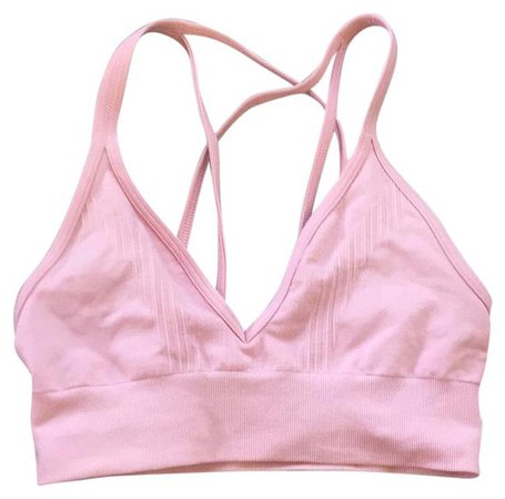 Lululemon Pink Activewear Sports Bra Size 4 (S, 27) - Tradesy