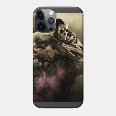 Ghost Modern Warfare - Call Of Duty - Phone Case | TeePublic