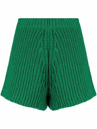Alanui chunky-knit Shorts - Farfetch