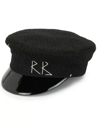 Ruslan Baginskiy Stitch Logo Baker Boy Hat - Farfetch