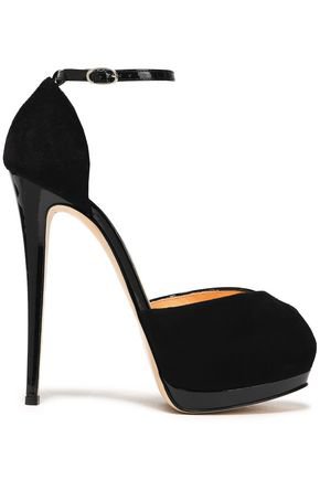 Sharon suede platform sandals | GIUSEPPE ZANOTTI | Sale up to 70% off | THE OUTNET