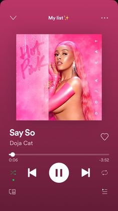 "Say So" by Doja Cat on Spotify