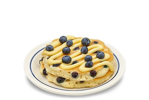 IHOP Blueberry Lemonade Pancakes