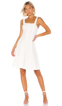 LPA Sanzio Dress in White | REVOLVE