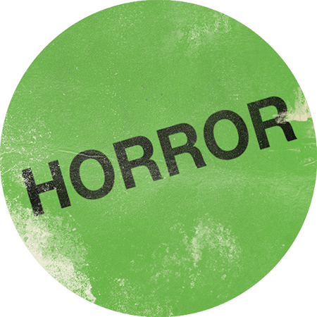 horror vhs sticker