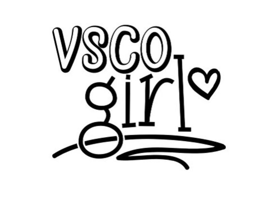 VSCO Girl Shirt Teenage Girl Gift VSCO Girl | Etsy