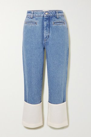 Loewe | Fisherman high-rise straight-leg jeans | NET-A-PORTER.COM