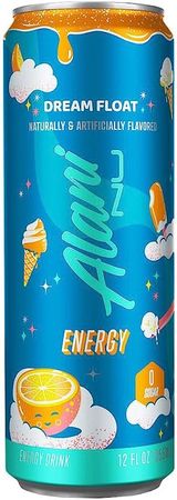 Amazon.com : Alani Nu Energy Drinks 6 Cans Sugar Free 200mg of Caffeine B Vitamins 12 Fluid Ounce Cans (Dream Float) : Grocery & Gourmet Food