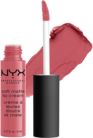 NYX Professional Makeup Soft Matte Lip Cream, Creamy and Matte Finish, Highly Pigmented Colour, Long Lasting, Vegan Formula, Shade: Cannes: Amazon.co.uk: Beauty