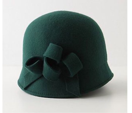 emerald hat