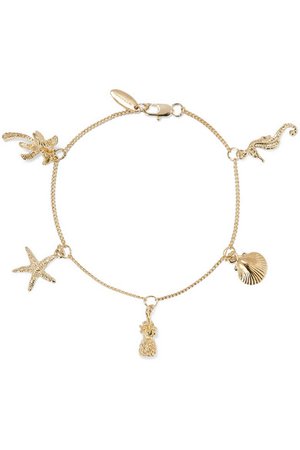 Zimmermann | Tropical Charm gold-plated bracelet | NET-A-PORTER.COM