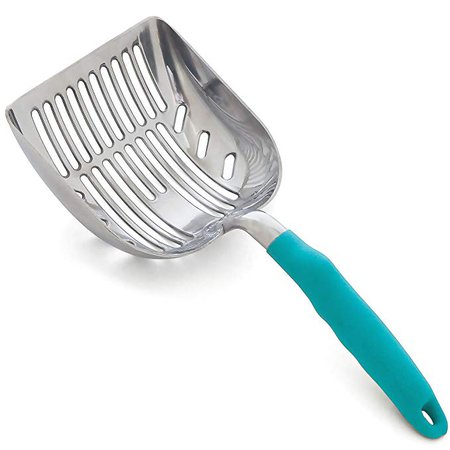 Amazon.com : DuraScoop Jumbo Cat Litter Scoop, All Metal End-to-End with Solid Core, Sifter with Deep Shovel, Multi-Cat Tested Accept No Substitute for the Original (colors may vary) : Pet Supplies