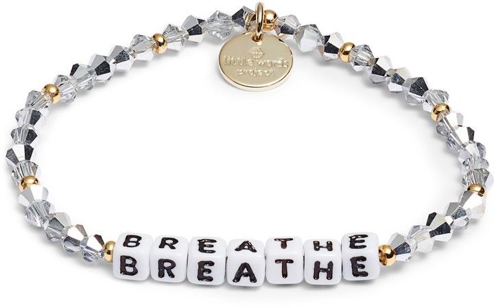 Breathe Beaded Stretch Bracelet