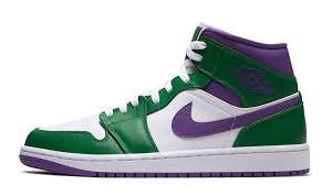 Green and Purple Shoes