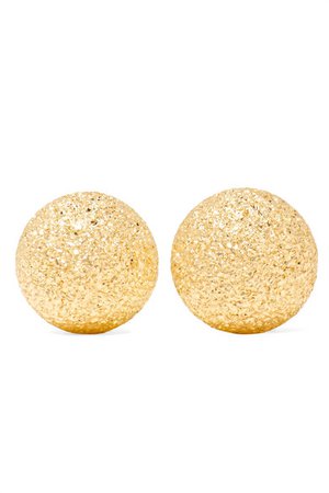 Carolina Bucci | Extra Small Florentine 18-karat gold earrings | NET-A-PORTER.COM