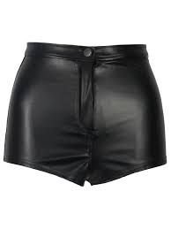 Ladies Womens Shiny High Waist American Sexy Disco Shorts Button Zip Hot Pants