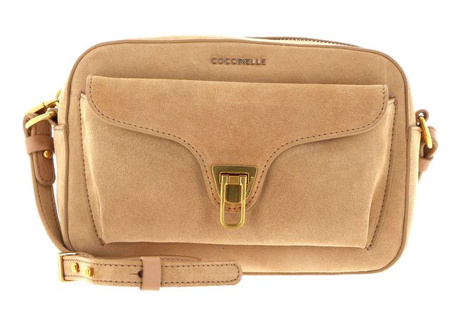 COCCINELLE cross body bag Beat Suede Handbag Leather Toasted | Buy bags, purses & accessories online | modeherz