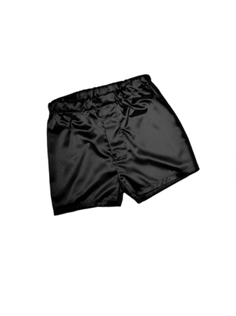 black silk boxers
