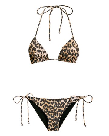 Leopard Triangle Bikini