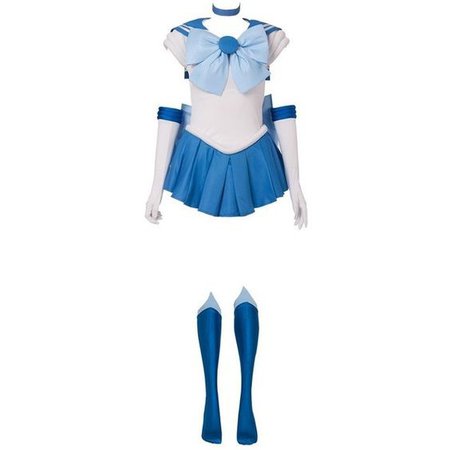 Sailor Moon Sailor Mercury Mizuno Ami Cosplay Costume