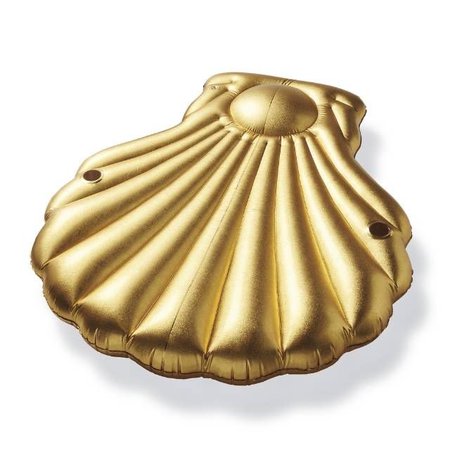 Gold shell floatie