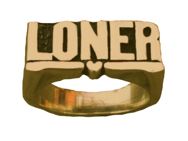 gold loner ring