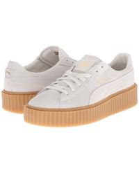 Lyst - Puma Rihanna X Suede Creepers in White