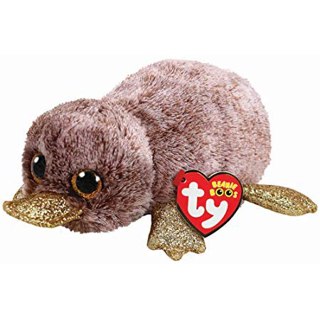 Ty 36218 Perry Platypus 15 cm Beanie Boo's, Brown: Toys & Games