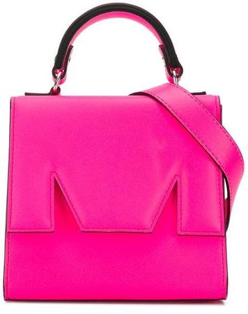 Neon mini tote bag