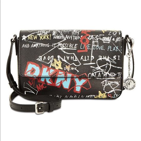 DKNY graffiti bag