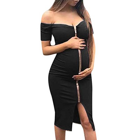 Amazon.com: Women Pregnant Sexy Maternity Nursing Breastfeeding Summer Dress: Sports & Outdoors