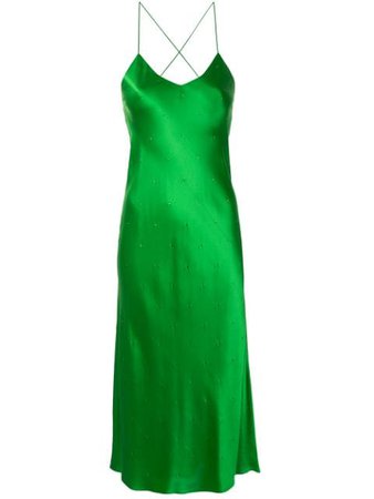 Michelle Mason Sleeveless Strappy Cocktail Dress - Farfetch