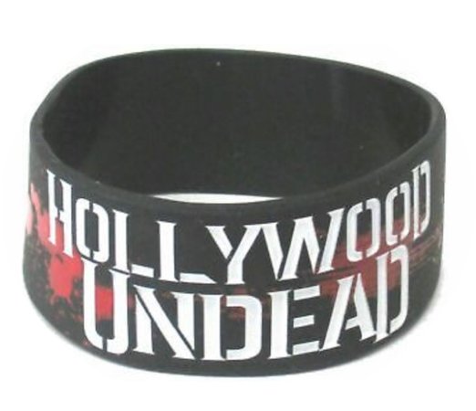 Hollywood Undead "Watch As We All Fall Apart" From The Ground Silicone Bracelet