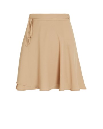Sara Cristina Marino Beaded Wrap Mini Skirt | INTERMIX®
