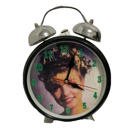 Larua Palmer Twin Peaks Large Alarm Clock - Working - David Lynch | eBay