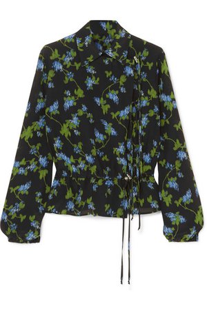 Altuzarra | Terese floral-print silk crepe de chine blouse | NET-A-PORTER.COM